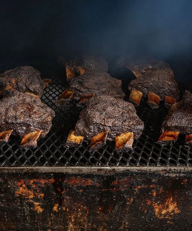 Franklin Barbecue pit