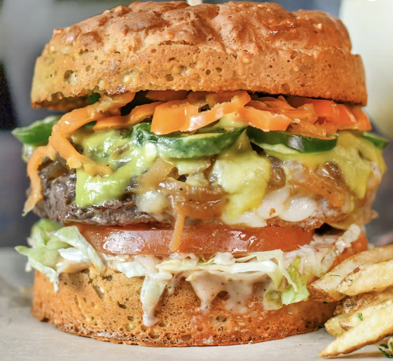 Lil'Doddy gluten-free burger option