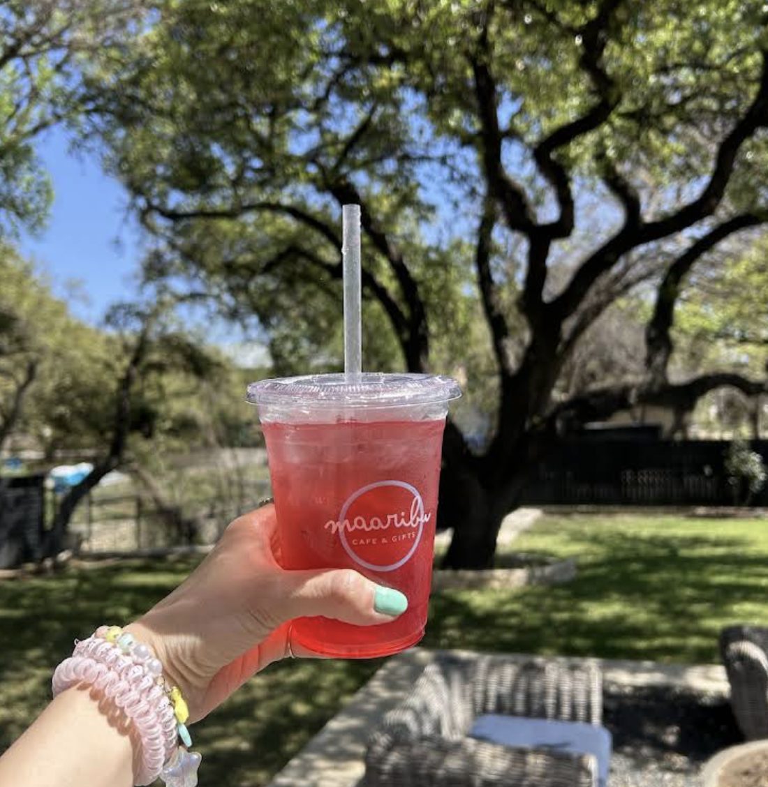 Iced drink from Maaribu Cafe